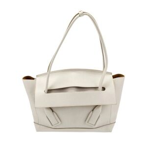 BOTTEGA VENETA Arco 33 Leather Tote In White